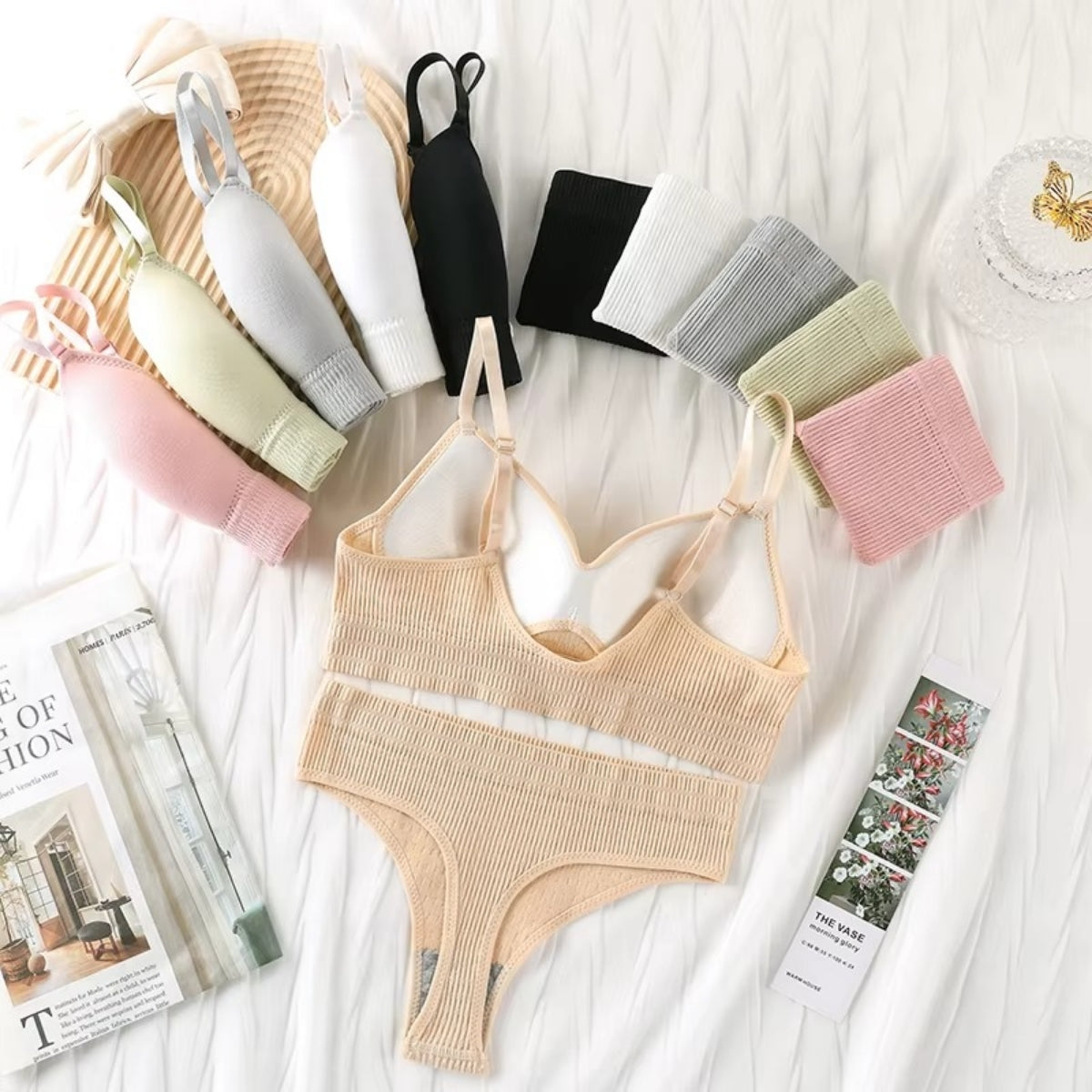 Women's Exclusive Combo Pack: 5 Lingerie Sets  |LF-04