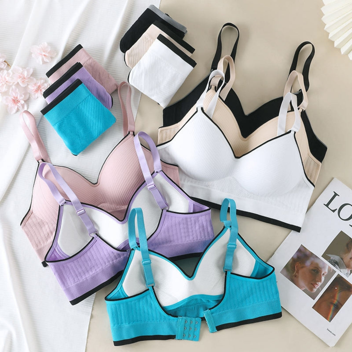 Women's Exclusive Combo Pack: 5 Lingerie Sets  |LF-06