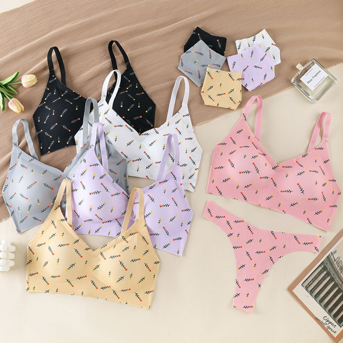 Women's Exclusive Combo Pack: 5 Lingerie Sets  |LF-01