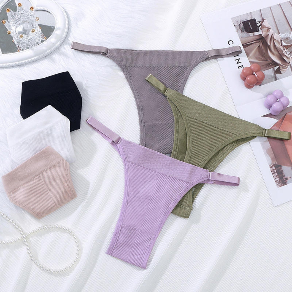 Women's Exclusive Combo Pack: 5 Lingerie Sets  |LF-08