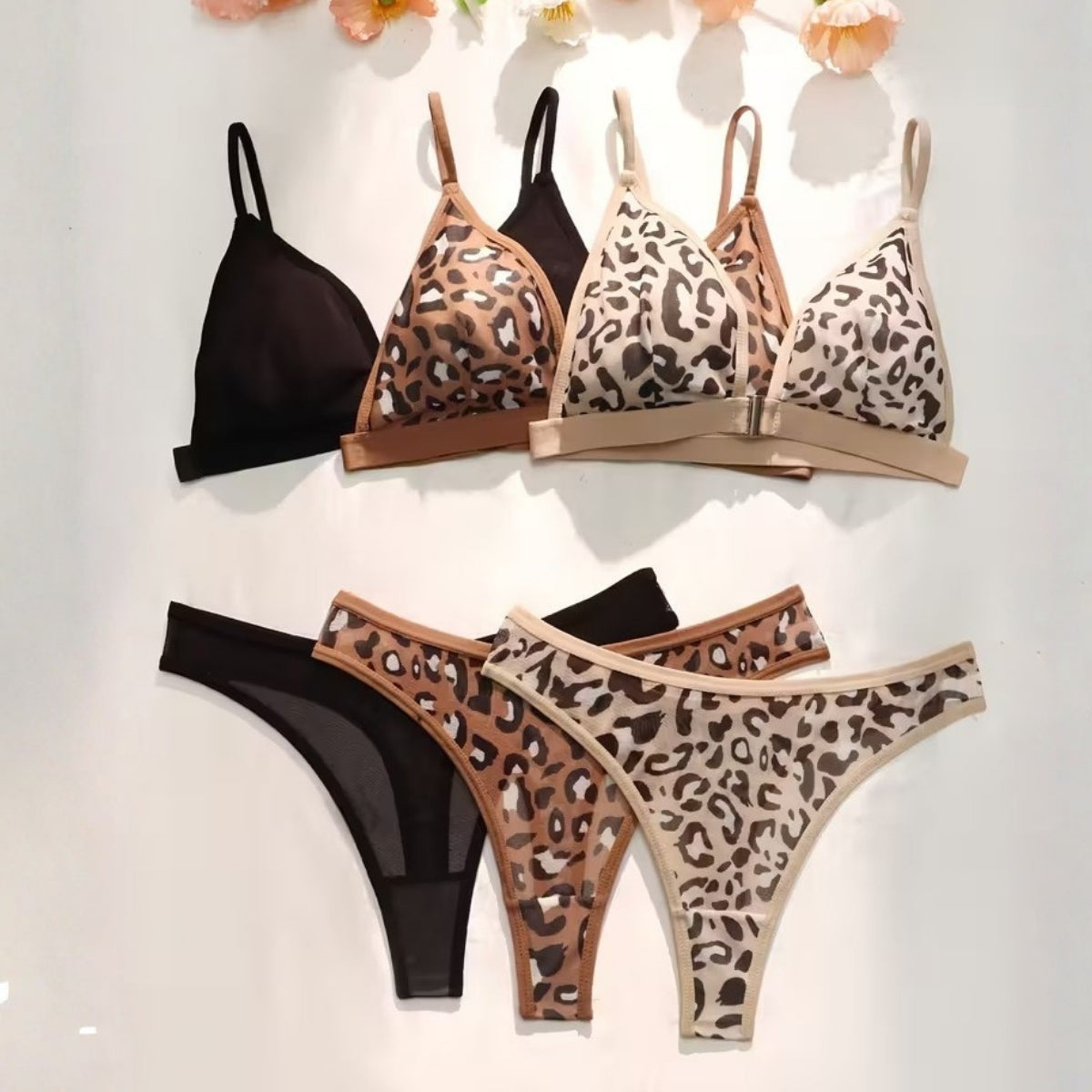 Women's 3 Lingerie Sets Combo Offer|LCF-03