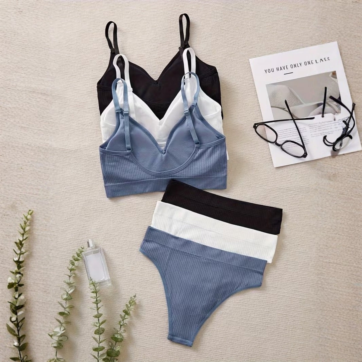 Women's 3 Lingerie Sets Combo Offer|LCF-15