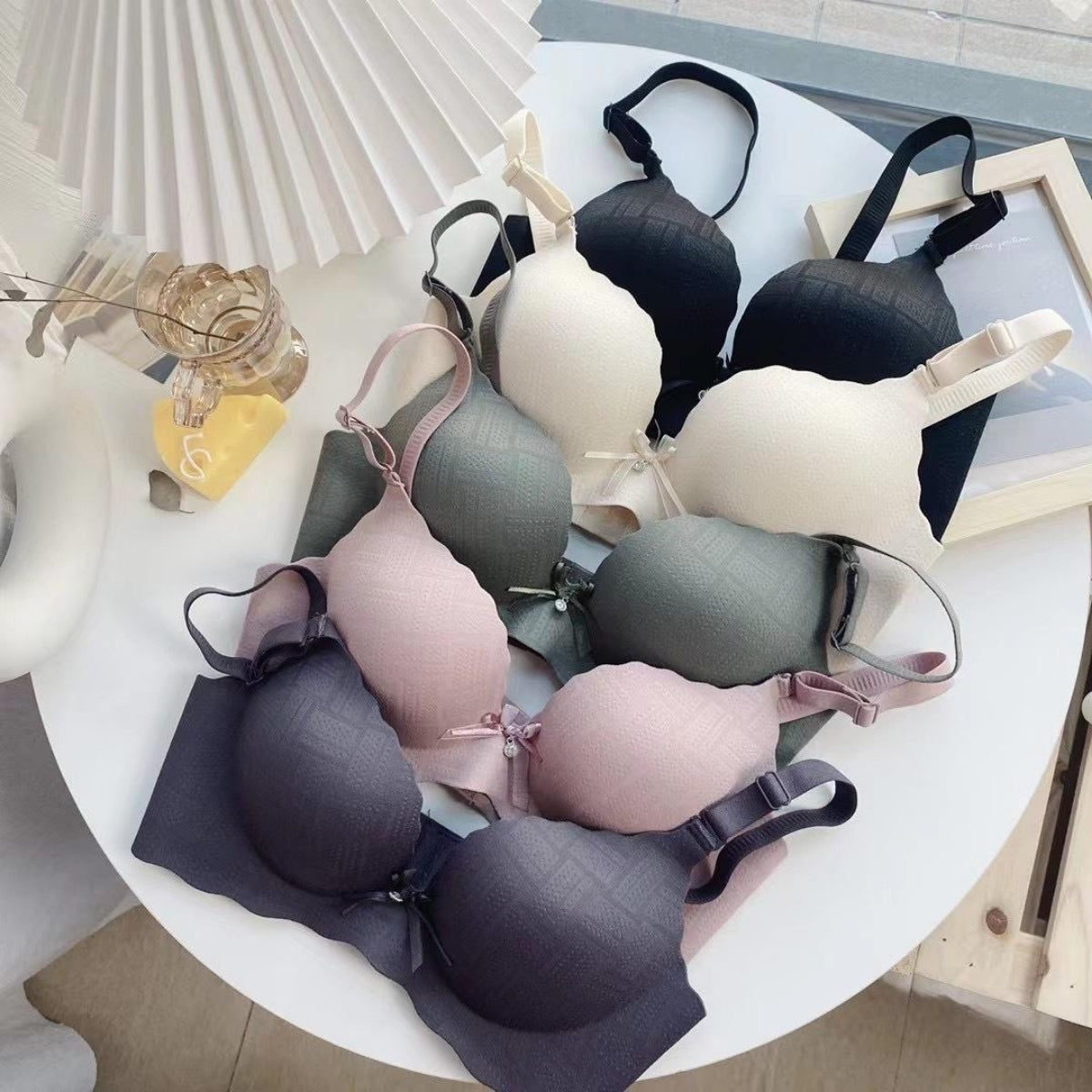 (Pack of 7) Women's  Bra and Panty Lingerie Set for Women | Every Occassion |L-10