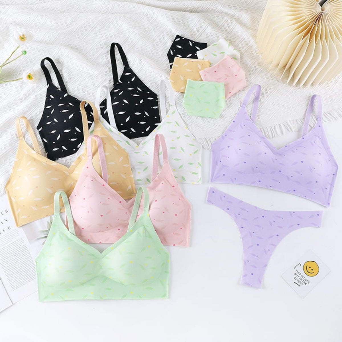 Women's Exclusive Combo Pack: 5 Lingerie Sets  |LF-02