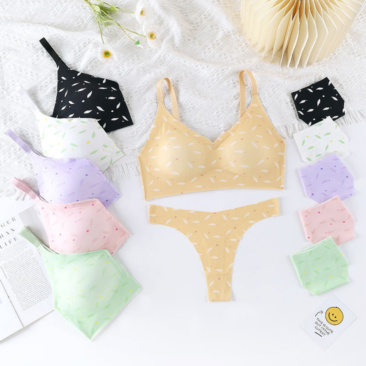 Women's Exclusive Combo Pack: 5 Lingerie Sets  |LF-02